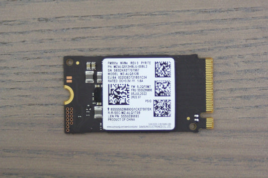 Samsung PM991 PM991a - 512GB SSD M.2 2242 MZALQ512HALU-000L1 - MZ-ALQ5120