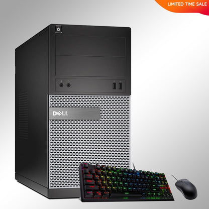 DELL Gaming PC Desktop Computer i7, Up to 32GB RAM 2TB SSD NVIDIA GTX 1660 Super