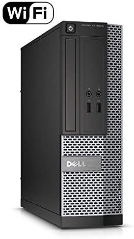 DELL Optiplex 3020 SFF Slim Desktop Computer, Intel Core i7 GHz, 8GB RAM, 128GB SSD,  USB 3.0, Windows 11 Pro 64 Bit (Renewed)]