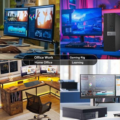 Dell Gaming PC Desktop Computer i5 7TH, Up to 64GB RAM, 5TB SSD,NVIDIA Windows