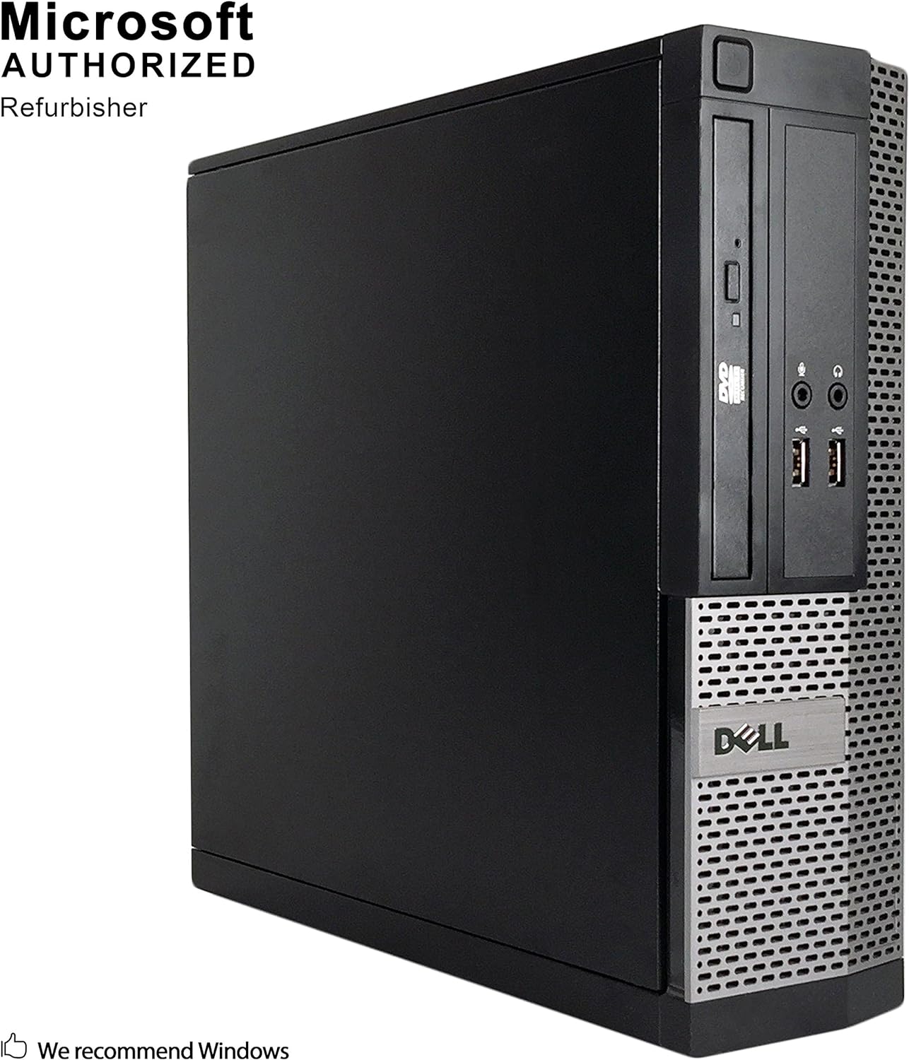 DELL Optiplex 3020 SFF Slim Desktop Computer, Intel Core i7 GHz, 8GB RAM, 128GB SSD,  USB 3.0, Windows 11 Pro 64 Bit (Renewed)]