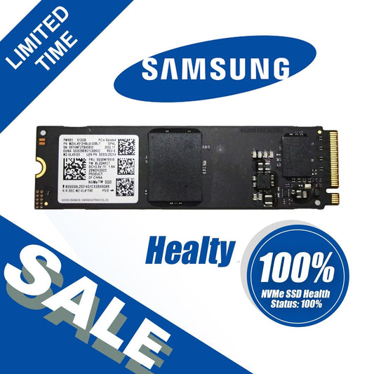 Samsung PM9B1 512GB 2280 M.2 SSD NVMe PCIe 4.0 Gen4 x4 MZ-VL45120