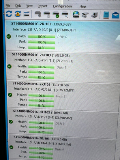 SEAGATE EXOS X16 2KJ103-003 14TB 3.5 SATA ST14000NM001G Enterprise HDD